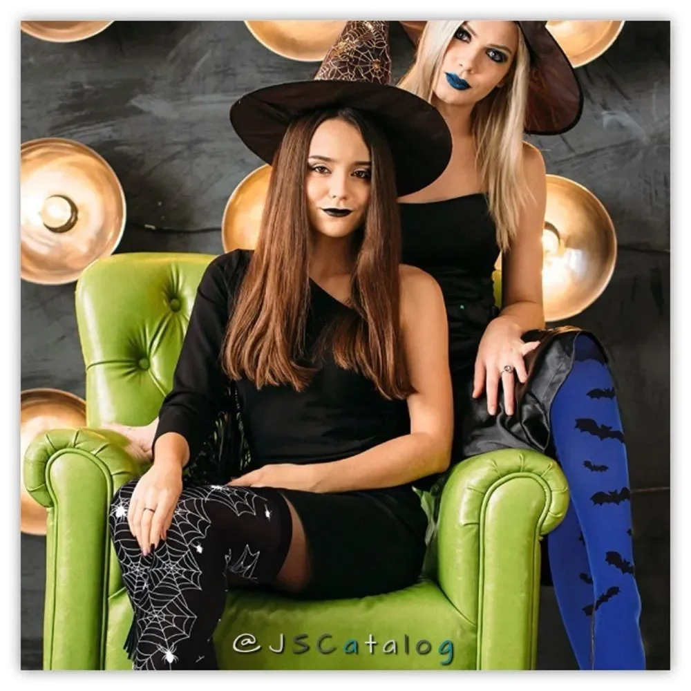 Spandex Striped Halloween Cosplay ThighHighs Stockings Socks OSFM